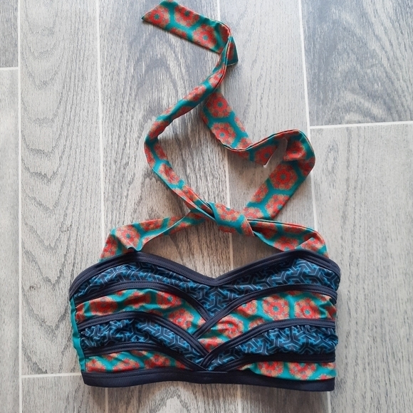 High Dive ModCloth Boho Bikini Top XS - Picture 1 of 5